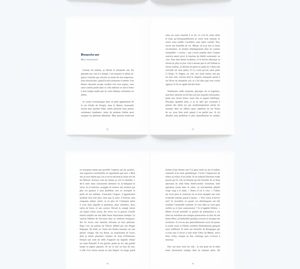 Screenshot of the editing app